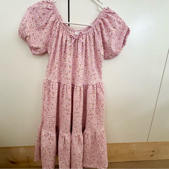 Zara kids pink floral dress - Picture 3 of 12